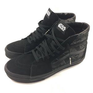 SOLD Star Wars x Vans sk8 hi Darth Vader size 10.5